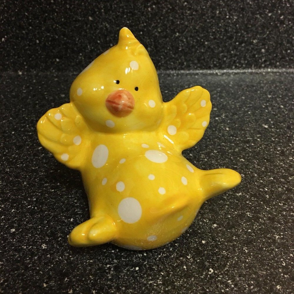 Cute Yellow Duck Decorative Decor Collectible Easter Spring